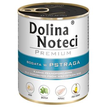 12x800g Dolina Noteci Premium nedves kutyatáp- Pisztráng kép