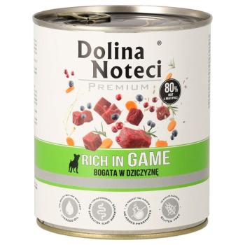 12x800g Dolina Noteci Premium nedves kutyatáp- Szarvas kép