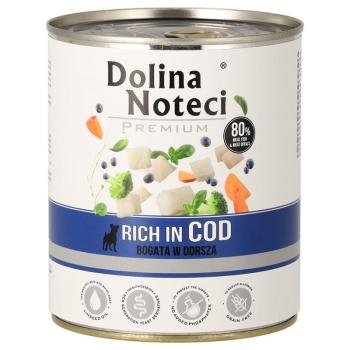 12x800g Dolina Noteci Premium nedves kutyatáp- Tőkehal & brokkoli kép