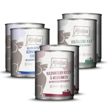 12x800g MjAMjAM Adult nedves kutyatáp Vegyes csomag I (3 változattal) kép