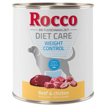 12x800g Rocco Diet Care Weight Control marha & csirke nedves kutyatáp kép