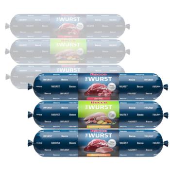 12x800g Rocco THE WURST nedves kutyatáp vegyes csomag kép