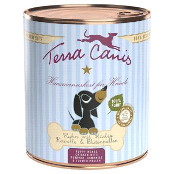 12x800g Terra Canis Puppy Menue nedves kutyatáp vegyes csomagban kép