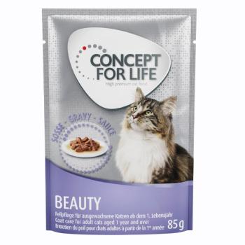 12x85g Concept for Life Beauty nedves macskatáp szószban kép