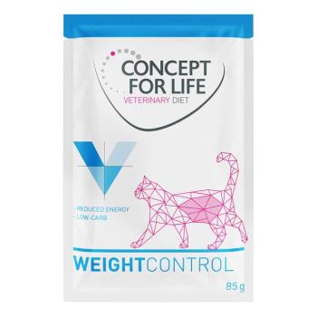 12x85g Concept for Life Veterinary Diet Weight Control nedves macskatáp kép