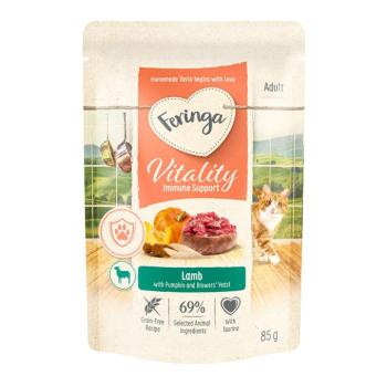 12x85g Feringa Vitality Immune bárány nedves macskatáp kép