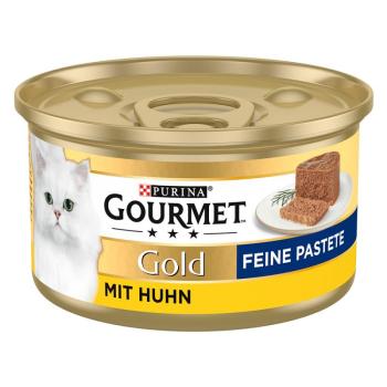 12x85g Gourmet Gold Paté Csirke nedves macskatáp kép