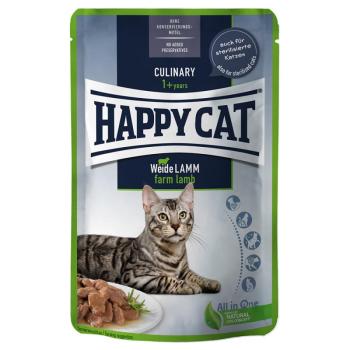 12x85g Happy Cat Adult bárány szószban nedves macskatáp kép