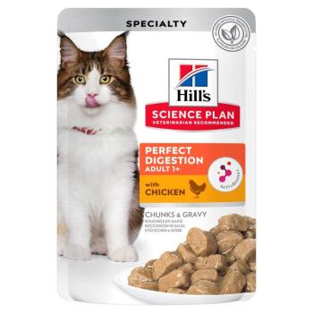 12x85g Hill's Science Plan Adult Perfect Digestion nedves macskatáp kép