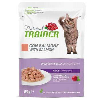 12x85g Natural Trainer Mature nedves macskatáp kép