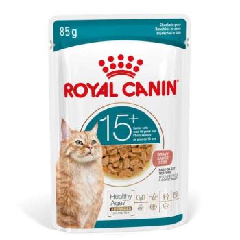 12x85g Royal Canin Ageing 15+ szószban nedves macskatáp kép