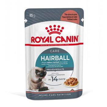 12x85g Royal Canin Hairball Care szószban nedves macskatáp kép