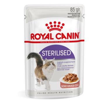 12x85g Royal Canin Sterilised szószban nedves macskatáp kép