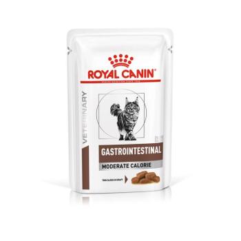 12x85g Royal Canin Veterinary Feline Gastointestinal Moderate Calorie nedves macskatáp kép