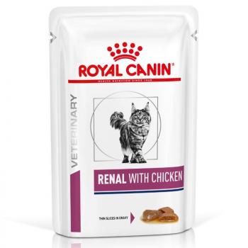 12x85g Royal Canin Veterinary Feline Renal csirke nedves macskatáp kép