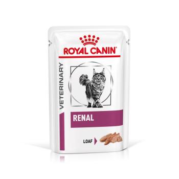 12x85g Royal Canin Veterinary Feline Renal Loaf nedves macskatáp kép