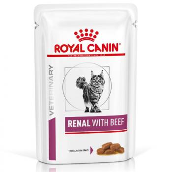 12x85g Royal Canin Veterinary Feline Renal marha nedves macskatáp kép