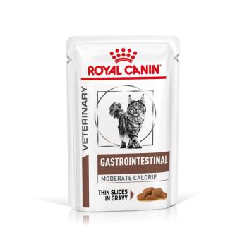 12x85g Royal Canin Veterinary Intestinal Moderate Calorie nedves macskatáp kép