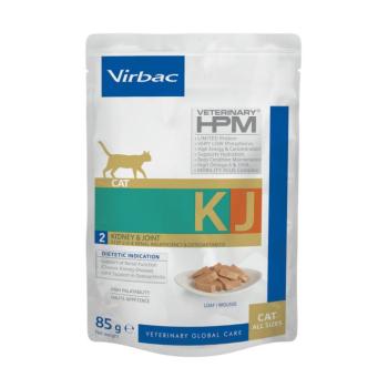 12x85g Virbac Veterinary HPM Cat Kidney & Joint KJ2 nedves macskatáp kép