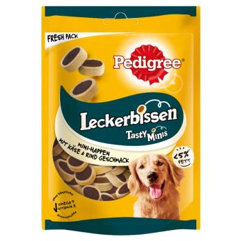 140g Pedigree Tasty Bites kutyasnack: mini-falatok - sajt & marha kép