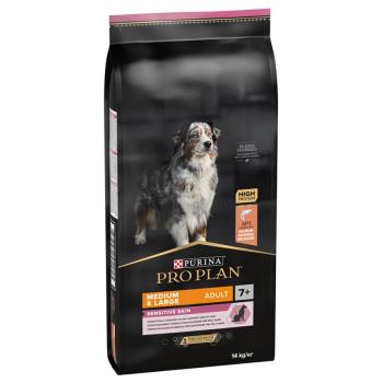 14kg PURINA PRO PLAN Medium & Large Adult 7+ Sensitive Skin száraz kutyatáp kép