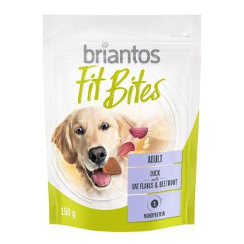 150g Briantos "FitBites" - kacsa, cékla & zabpehely kutyasnack utántöltő csomag kép