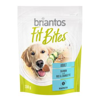 150g Briantos "FitBites" - lazac, rizs & cukkini kutyasnack utántöltő csomag kép