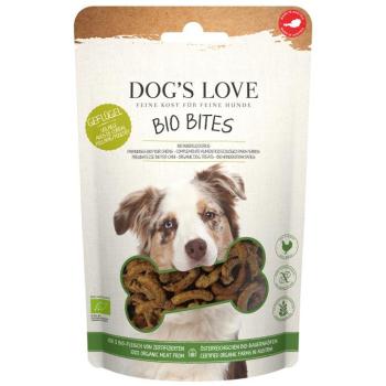 150g Dog's Love Organic Bites bio szárnyas kutyasnack kép