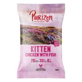 150g Kitten Purizon csirke & hal száraz kölyökmacskatáp kép