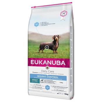 15kg Eukanuba Daily Care Weight Control Small/Medium Adult száraz kutyatáp kép