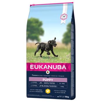 15kg Eukanuba Puppy Large Breed csirke száraz kutyatáp kép