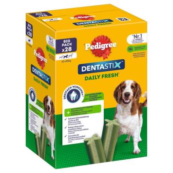168db Pedigree Dentastix Fresh mindennapi frissesség közepes testű kutyáknak, snack kép