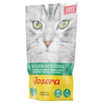 16x70g Josera Paté kacsa, csirke & petrezselyem nedves macskatáp 12+4 ingyen akcióban kép