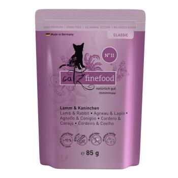 16x85g catz finefood tasakos nedves macskatáp-Bárány & nyúl kép