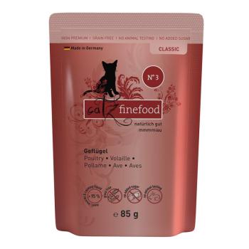 16x85g catz finefood tasakos nedves macskatáp-Szárnyas kép