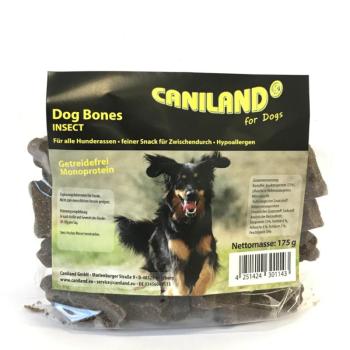 175g Caniland Dog Bones Insect kutyasnack rovarfehérjével kép