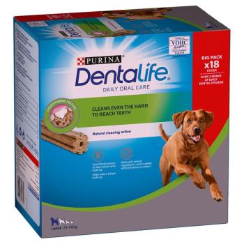 18db (6x106g) Purina Dentalife fogápoló snack nagy testű kutyáknak kép