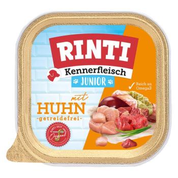 18x300g RINTI Kennerfleisch Junior csirke kutyatáp nedves kutyatáp kép