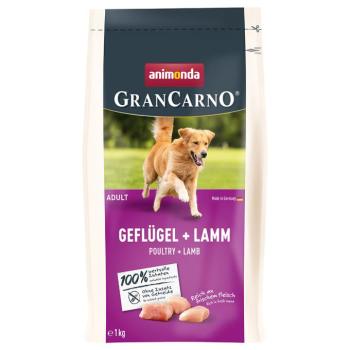 1kg animonda GranCarno Adult szárnyas + bárány száraz kutyatáp kép