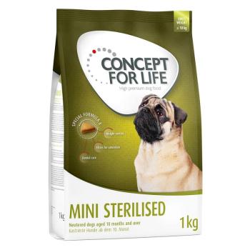 1kg Concept for Life Mini Sterilised száraz kutyatáp kép