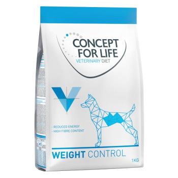 1kg Concept for Life Veterinary Diet Weight Control száraz kutyatáp kép