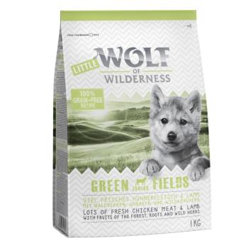 1kg Little Wolf of Wilderness Junior - Green Fields - bárány száraz kölyökkutyatáp kép