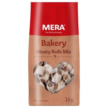 1kg MERA Bakery Meaty Rolls Mix kutyasnack kép