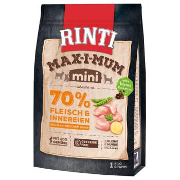 1kg RINTI Max-I-Mum Mini Adult csirke száraz kutyatáp kép