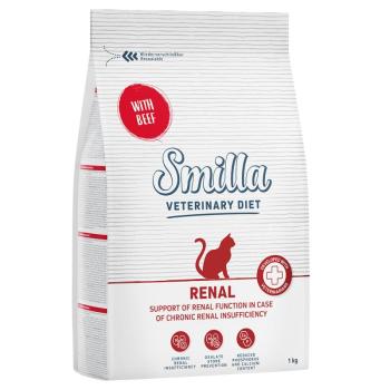 1kg Smilla Veterinary Diet Renal marha száraz macskatáp kép