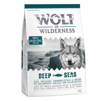 1kg Wolf of Wilderness Adult "Deep Seas" - hering száraz kutyatáp kép