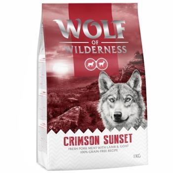 1kg Wolf of Wilderness "Crimson Sunset" bárány & kecske - gabonamentes száraz kutyatáp kép