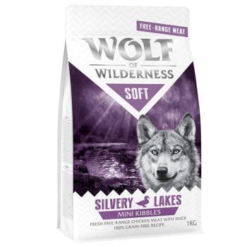 1kg Wolf of Wilderness Mini "Soft - Silvery Lakes" - szabad tartású csirke & kacsa száraz kacsatáp kép