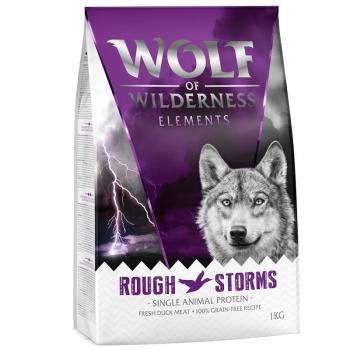 1kg Wolf of Wilderness "Rough Storms" - kacsa száraz kutyatáp kép