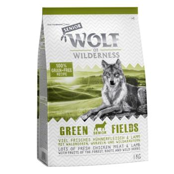 1kg Wolf of Wilderness Senior 'Green Fields' - bárány száraz kutyatáp kép